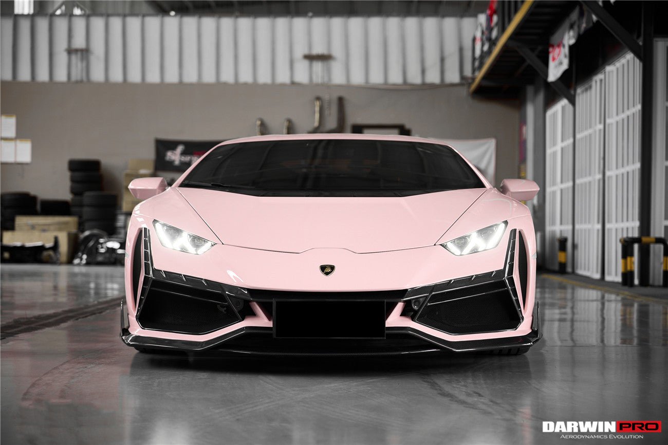 2015 - 2025 Lamborghini Huracan LP610 & LP580 & EVO & Tecnica BKSSII Style Front Bumper